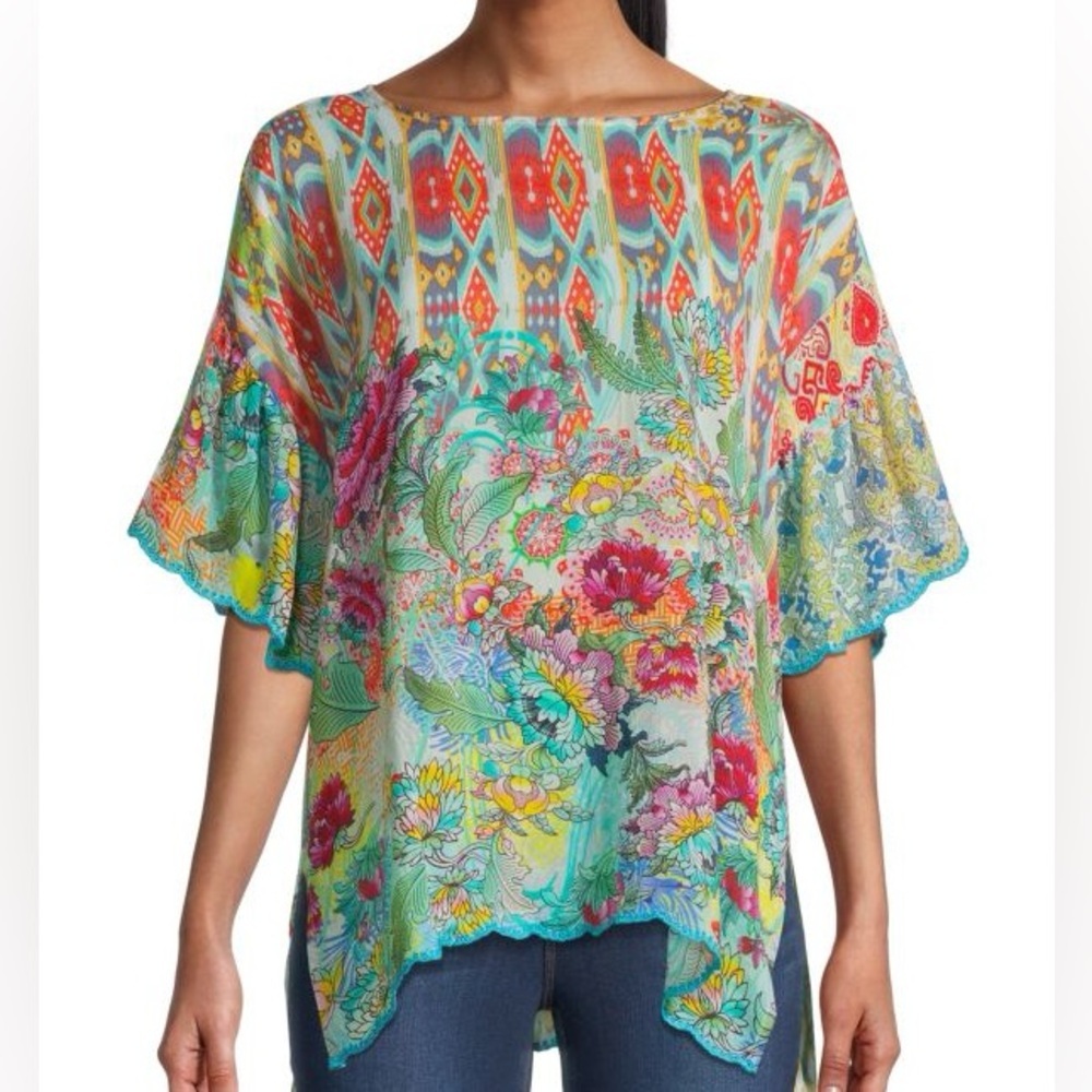 Johnny Was Belize Eloise Top NWT RARE